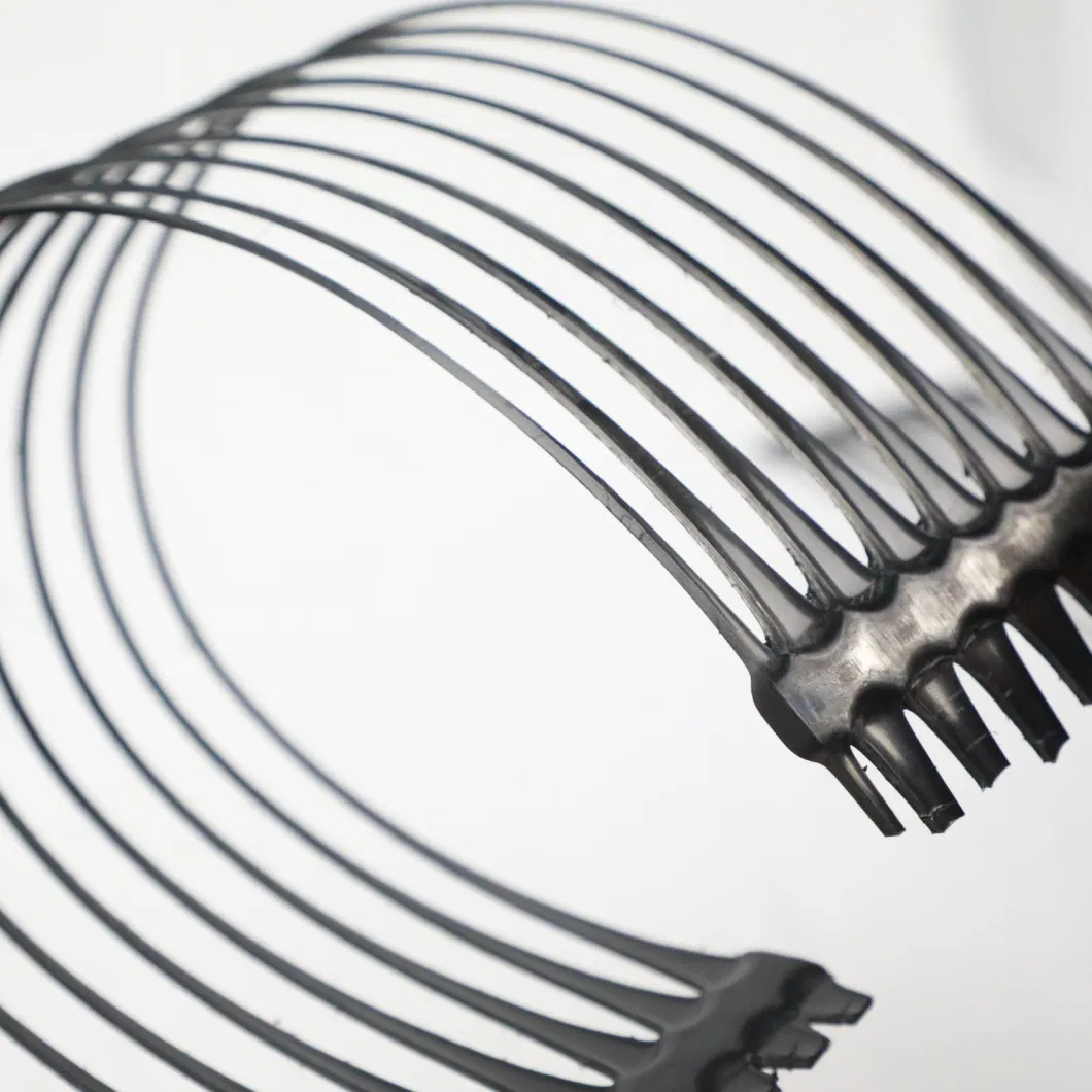 Hoge sterkte polypropyleen PP eenassig geogrid voor dragende muren 3