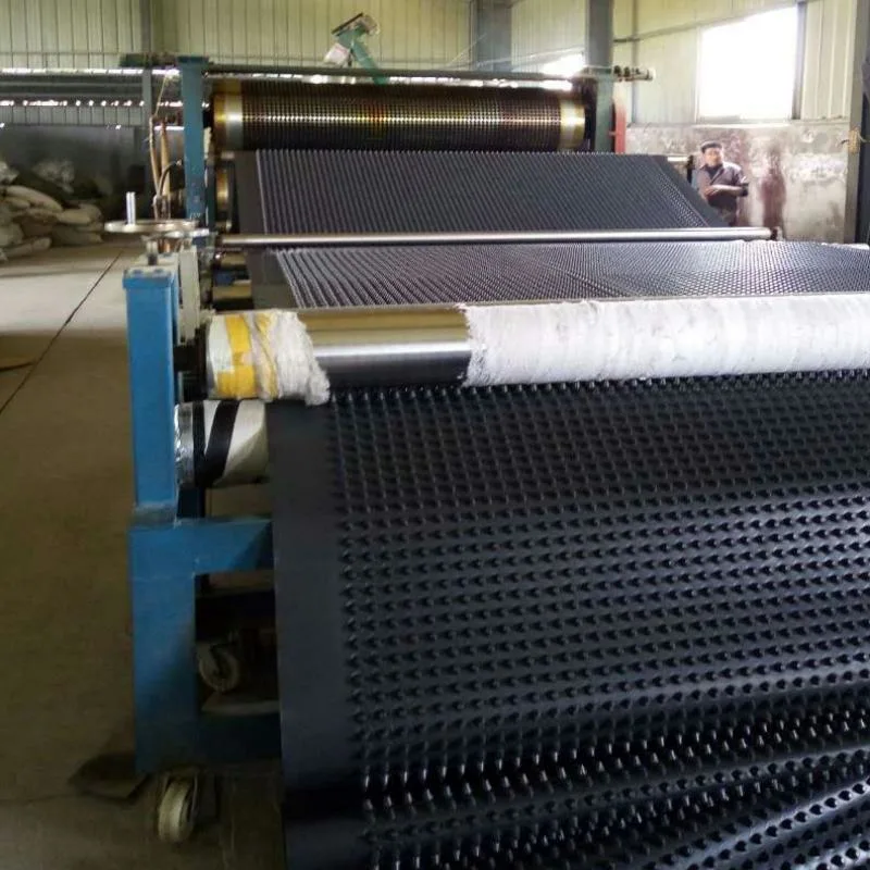 Groenbouwproject PVC-geperforeerd dimpeldrainageplank Grondwerk Wateroplossing Wateroplossing 20