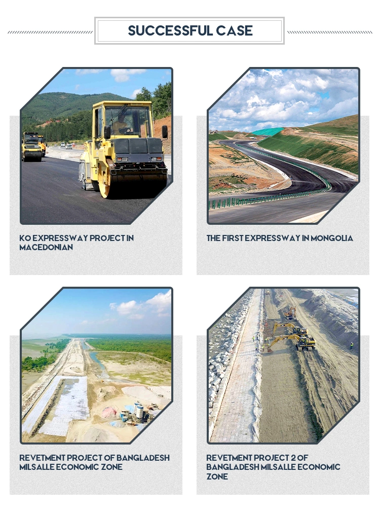 Groenbouwproject PVC-geperforeerd dimpeldrainageplank Grondwerk Wateroplossing Wateroplossing 23