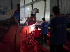 Drijvend het Slibgordijn van pvc