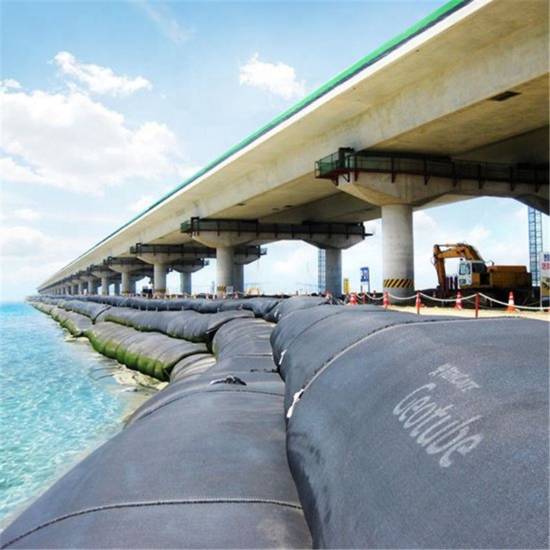 Pp-Geotextile van HUISDIERENdirtbag Ontwaterende Zakkenbuis Geobag voor de Filter Kustberm van het Zandslib