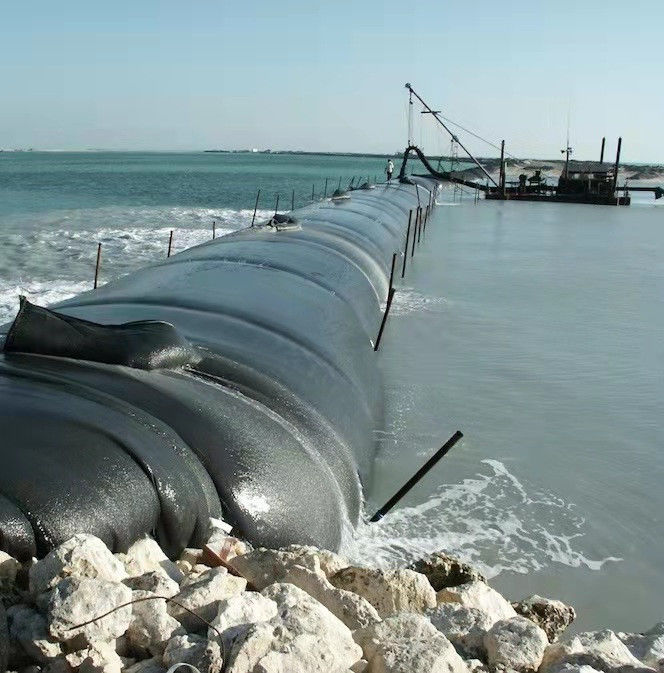 Pp-Geotextile van HUISDIERENdirtbag Ontwaterende Zakkenbuis Geobag voor de Filter Kustberm van het Zandslib