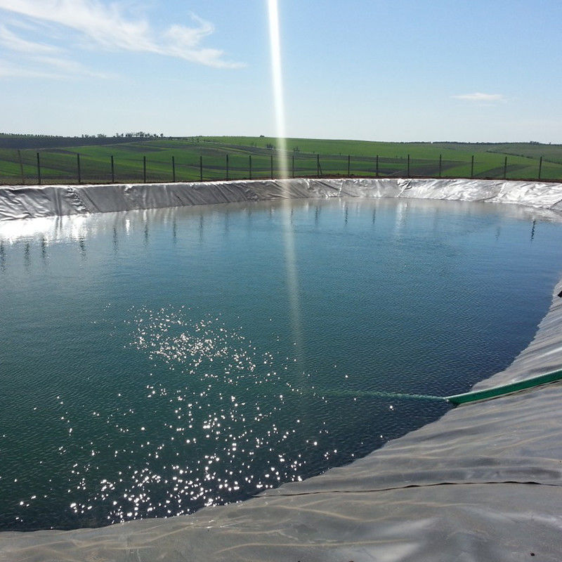 Waterdichte HDPE-geomembrane vijvervoering voor watertanks Vissen garnalenboerderij 0,2 - 2,5 mm