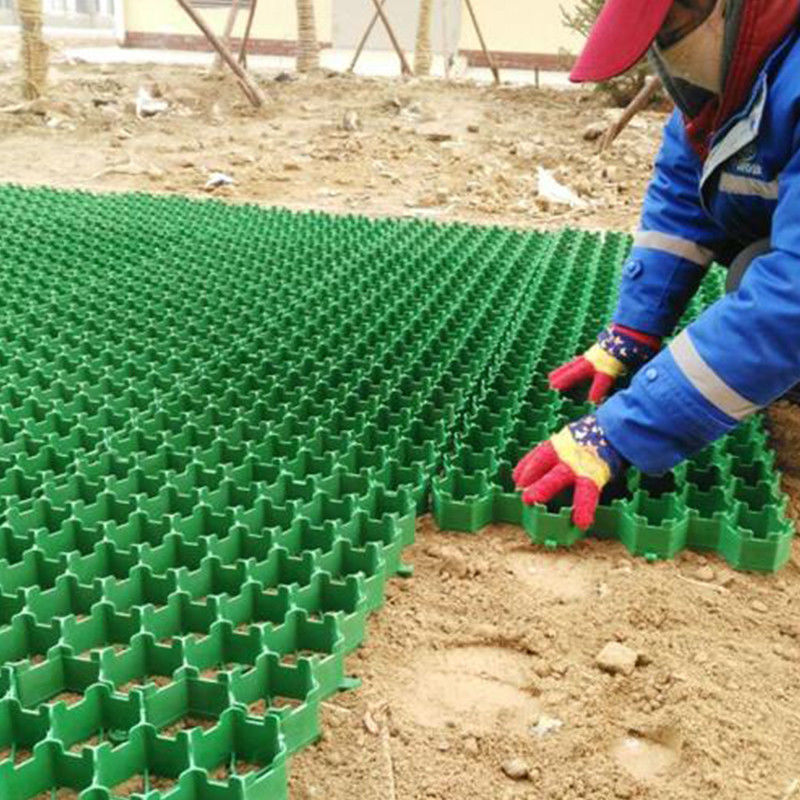 Wegbouw Gravel Grid, Grass Grid Matten Voor wegdekken Grid Parkeerplaats