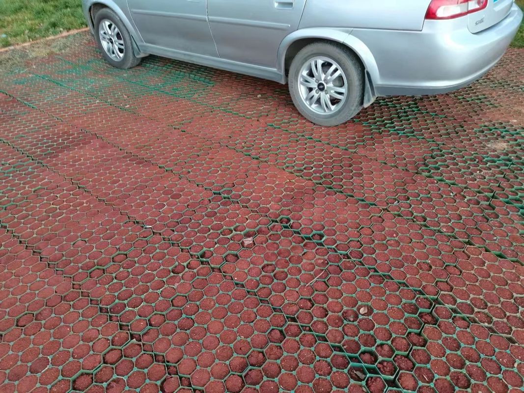 Wegbouw Gravel Grid, Grass Grid Matten Voor wegdekken Grid Parkeerplaats