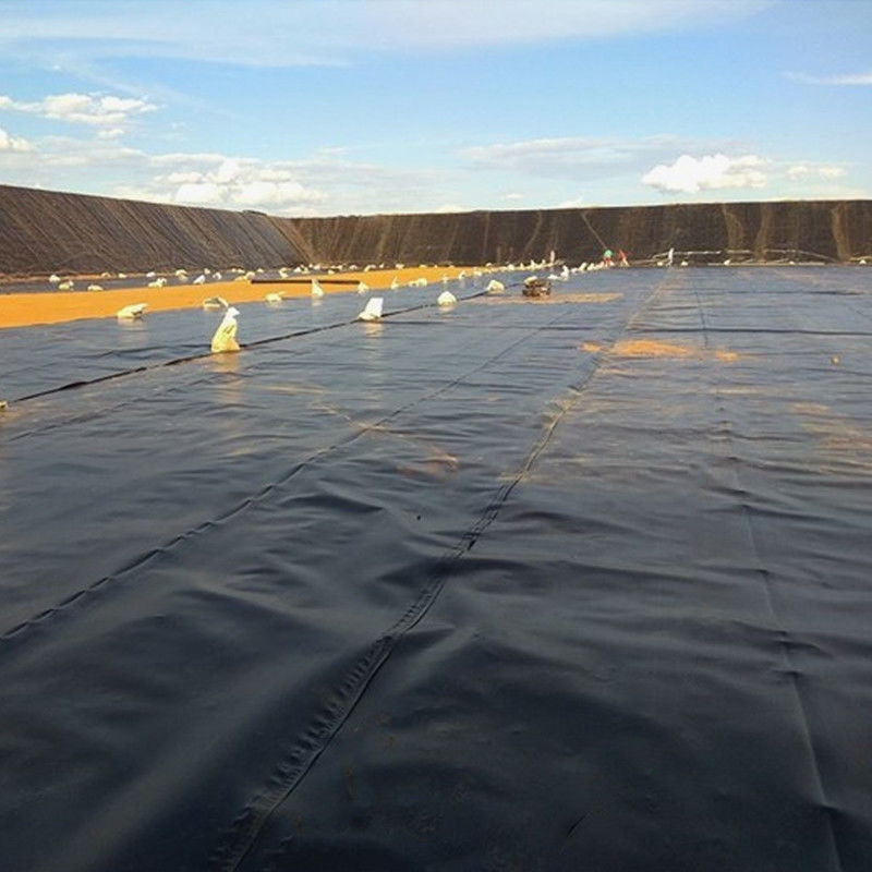 HDPE/LDPE Geomembrane 1.0mm/1.5mm/2.0mm Voor waterdicht / visvijvervoer / stortplaats / kunstmatig meer / mijn / dam / zwembadvoer