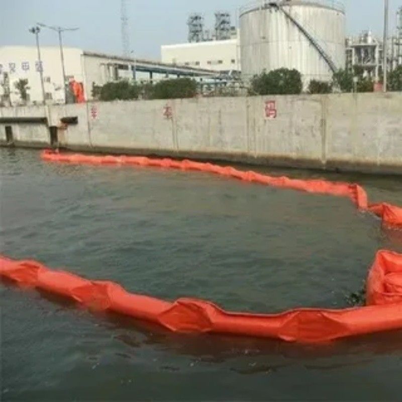 Silt Curtain PVC Floating Silt Curtain Containment Boom Eco Friendly Oil Spilling Boom Silt Curtain voor het water