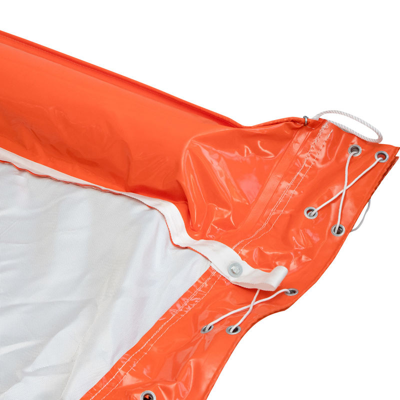 Doorlaatbaar wateroppervlak zwevend slibgordijn voor wateromgevingen milieuvriendelijk olievergieten Boom PVC zwevend slibgordijn