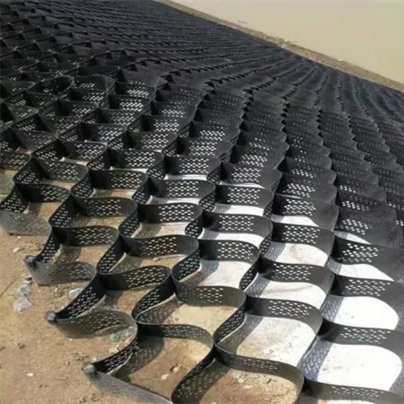 250 mm 75 mm 100 mm 150 mm Hdpe Geocell High Textured HDPE Honeycombed Gravel Grid Plastic Geocell Direct Factory Price