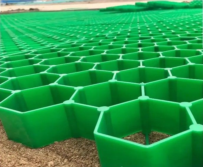 HDPE Plastic Porous Grass Grid Paving Paver Grid Voor Parkeerplaatsvloer