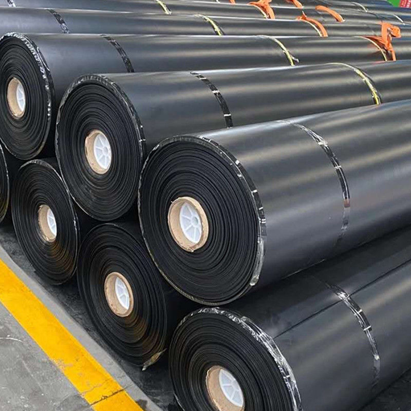 0.75mm 1mm anti-lekkage leekproof gladde HDPE geomembrane vijver voering voor afval verwijdering