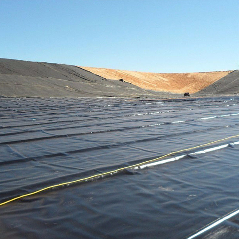 0.75mm 1mm anti-lekkage leekproof gladde HDPE geomembrane vijver voering voor afval verwijdering