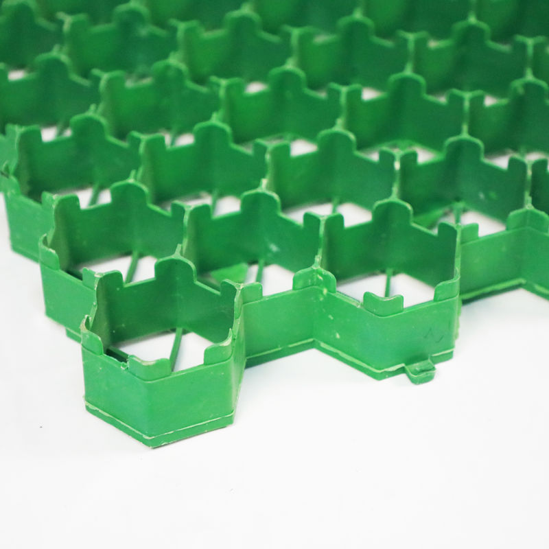 HDPE-grasrooster Vervaardiger Plastic Grate Paver Grid Grasrooster voor oprit en parkeergarage Groen Zwart Kleur