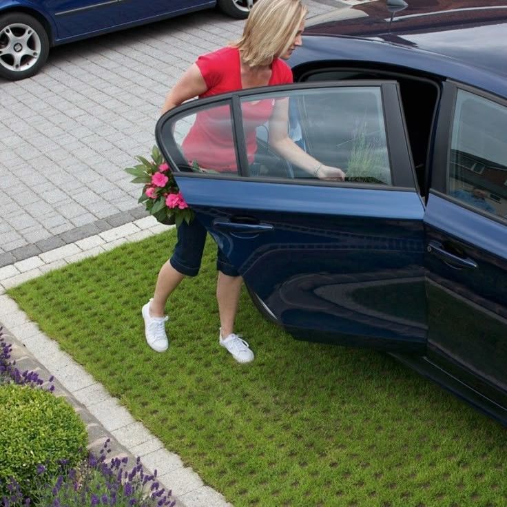 HDPE Pavers Grass Grid Polyester Geogrid Plastic voor parkeerterrein Branduitgang Groothandel Landschap Grond Geocell Gravel Paddock Grid