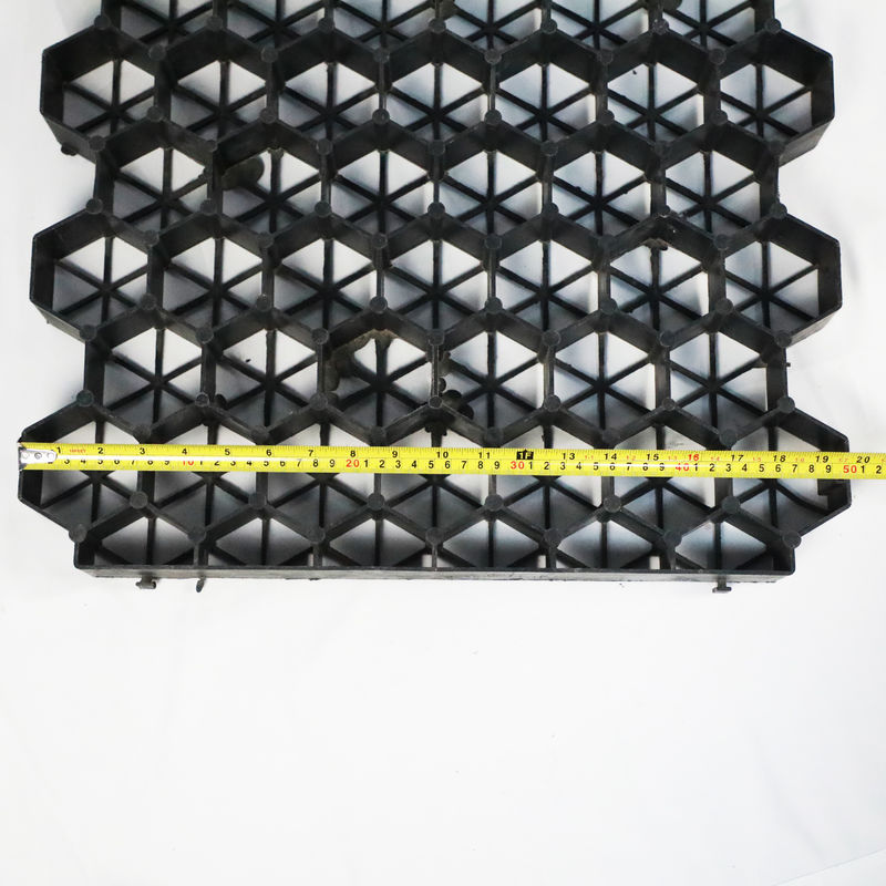 Plastic Grass Grid voor Parkeerterrein Branduitgang HDPE Pavers Geogrid voor Landschap Grond Geocell Gravel Paddock Grid