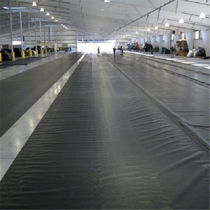 Geomembrane met hoge sterkte uit HDPE met een lange levensduur voor afvalwaterzuiveringsinstallaties Bio-energieprojecten en industriële wateropslagtanks