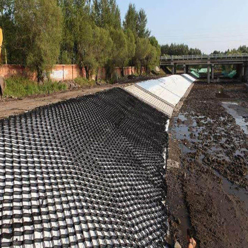 HDPE Plastic Geocell Paved Grid Zwart HDPE Geocell voor zachte kelderversterking Goedkope grindstabilisator Geocell in de wegbouw