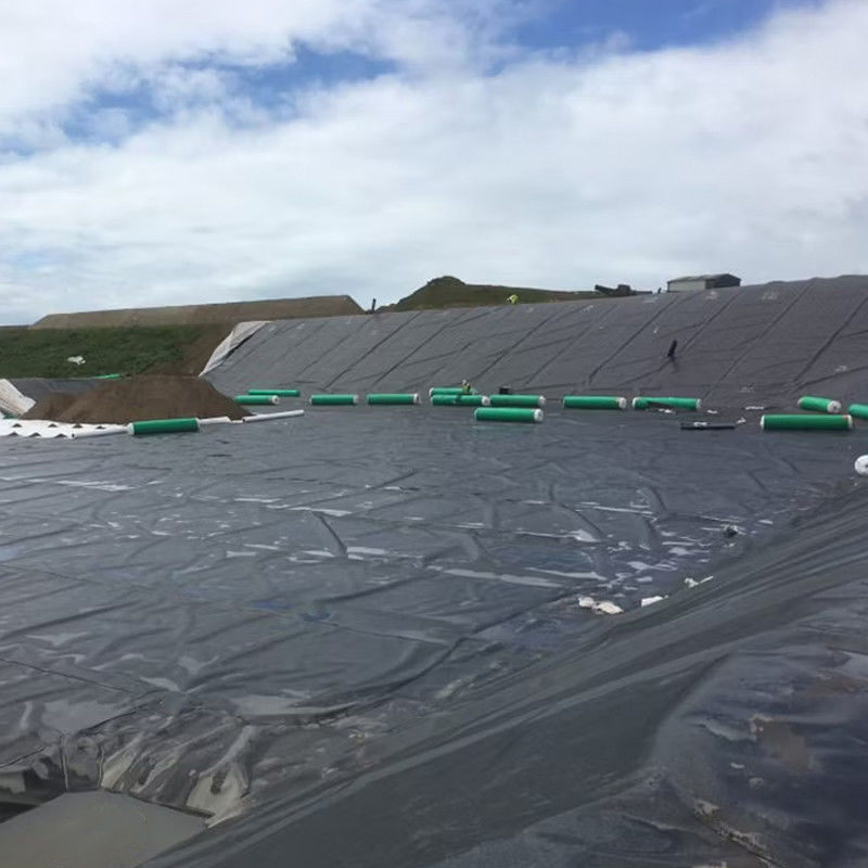 Waterdichte UV-bestendige HDPE-geomembrane vijverbekleding voor aquacultuur Landbouw Dammen stortplaatsen Visserij Biodigester Mijnbouw