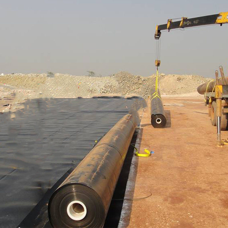 Waterdichte UV-bestendige HDPE-geomembrane vijverbekleding voor aquacultuur Landbouw Dammen stortplaatsen Visserij Biodigester Mijnbouw