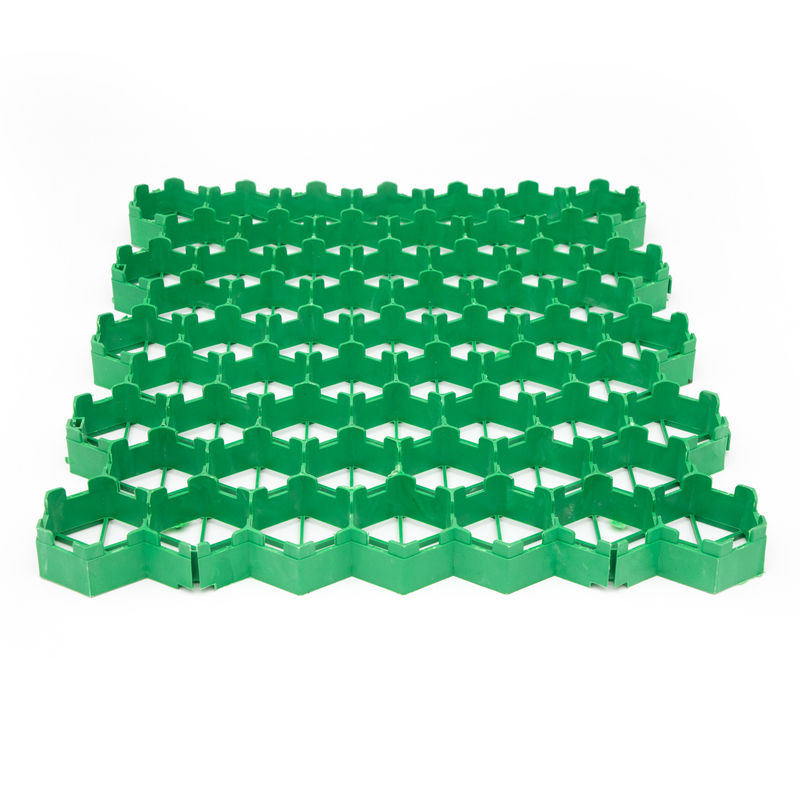 Zware bodemstabilisator honingraat Plastic grasrooster voor oprit voor landschapsgras parkeerplaats