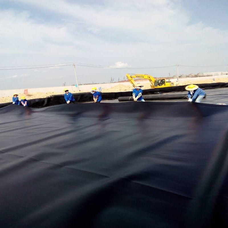 Geomembrane vijverfolie 0,5 mm 1 mm 1,5 mm 2 mm HDPE LDPE Lldpe PVC EVA Geomembrane vijverfolie