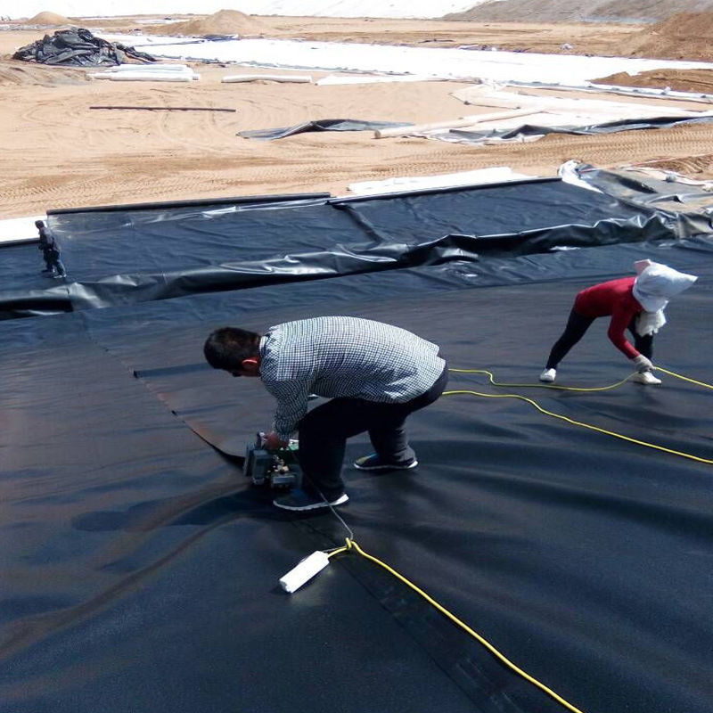 Geomembrane vijverfolie 0,5 mm 1 mm 1,5 mm 2 mm HDPE LDPE Lldpe PVC EVA Geomembrane vijverfolie