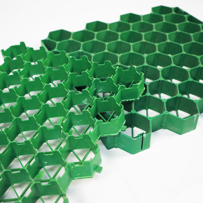 Heavy Duty Lawn Gevuld Versterking Plastic Grass Grid Honeycomb voor Parkeerterrein Grass Protection