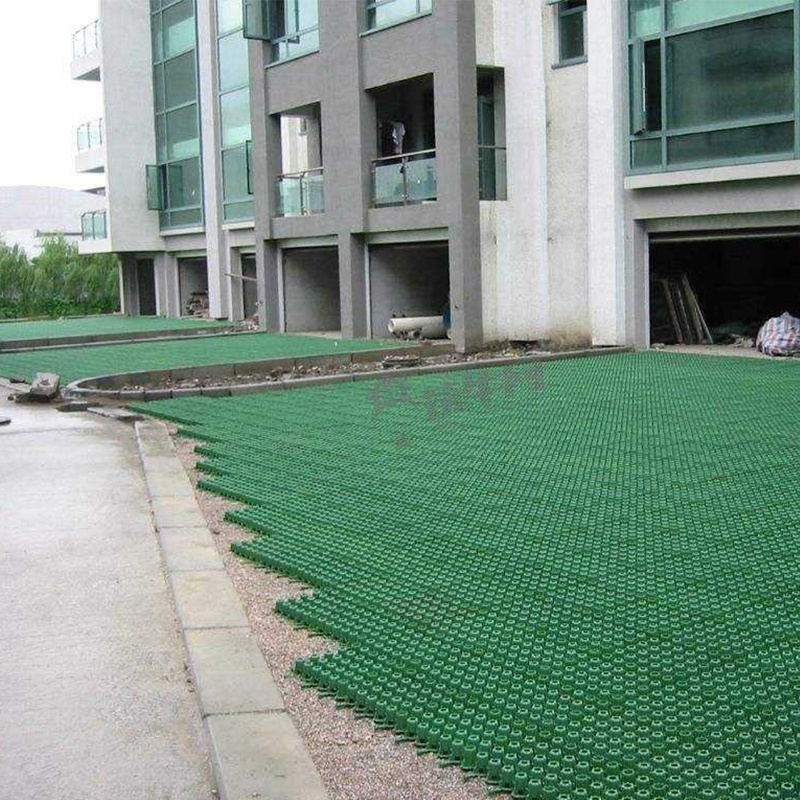 Zware HDPE grasbetontegel – Doorlatende grondversteviging & grindstabilisator voor opritten, parkeerplaatsen en landschapsarchitectuur