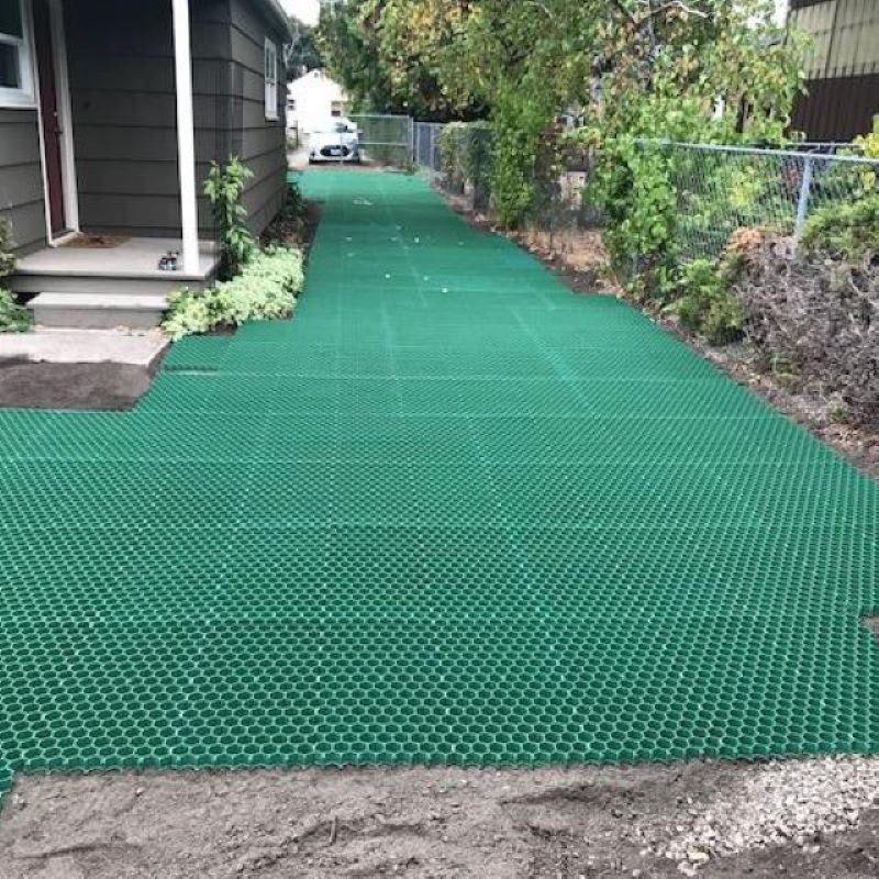 Plastic Grass Grid Parkeerterrein Paving Gravel Grid voor Commerciële Landschapsvergroening Producten Golfbaan Tuinpad Ontwerp