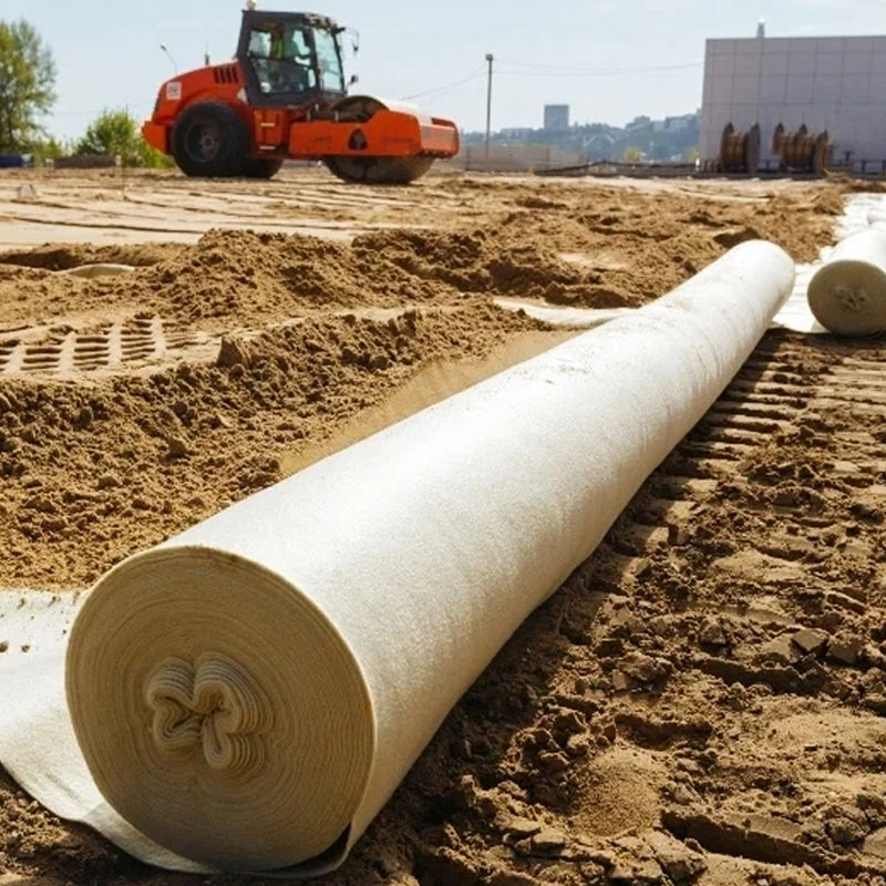 Geotextiel voor reservoirs Kunstmatige meren Ontlasting van vijvers Depots Filtratie Isolatie