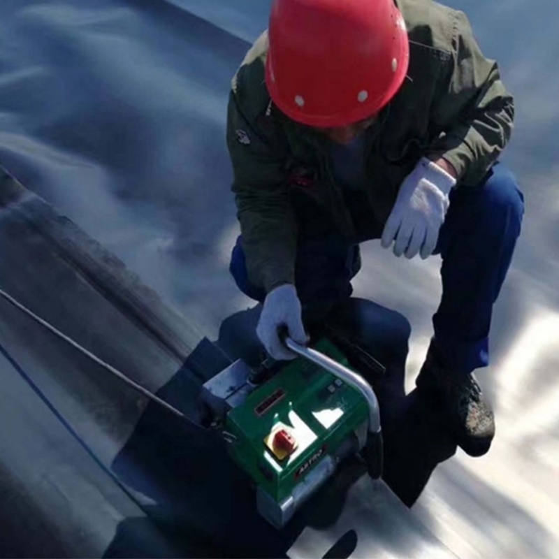 HDPE Geomembraanfolie voor aquacultuur, viskwekerij, vijver, dam, zwembad en wateropslagtoepassingen