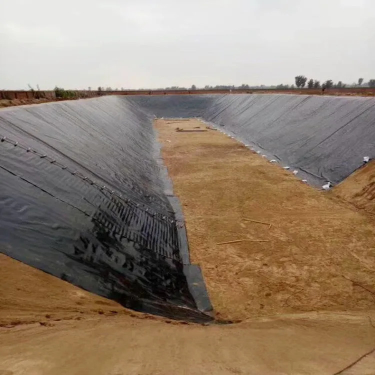 HDPE Geomembraanfolie voor aquacultuur, viskwekerij, vijver, dam, zwembad en wateropslagtoepassingen