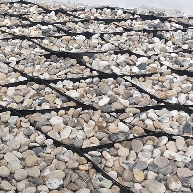 Duurzame HDPE Geocellen Glad oppervlak HDPE Geocel voor opritten Erosiebestrijding voor hellingen Ondersteuning van keermuren