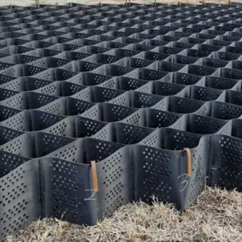 HDPE Geocell Industrial Paving Geocell for Road Grid Outdoor Driveway Durable Retaining Wall Ground Enhancement Honeycomb System