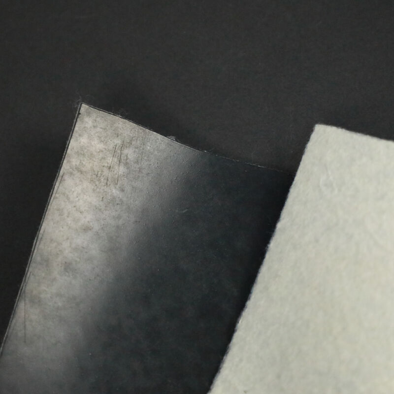 Hoogwaardige polyethyleen composiet geomembraan vijverfolie Uitstekende ondoordringbaarheid in waterbouwkundige projecten