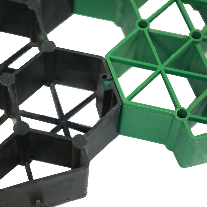 Duurzame Milieuvriendelijke HDPE Grasrooster Bestrating voor Opritten, Tuinlandschap, Gazonversteviging en Parkeerplaats Grindstabilisatie