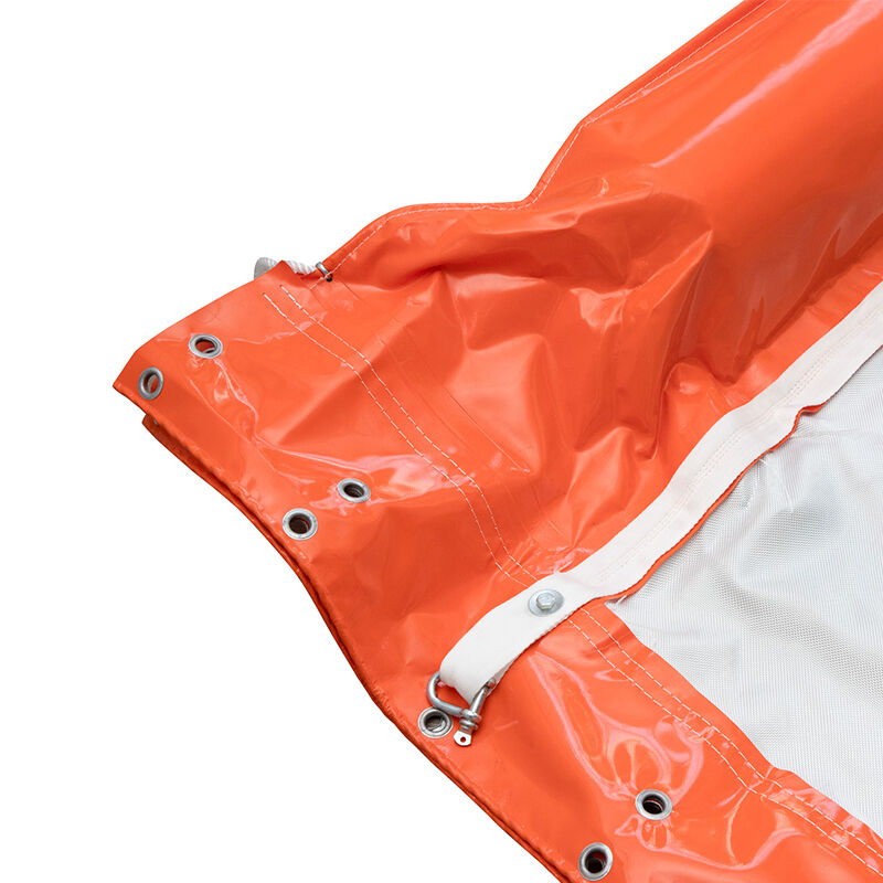 Drijvende Slibscherm Waterverontreiniging Bestrijding Olieboom PVC Doorlatend Aquatisch Drijvend Slibscherm