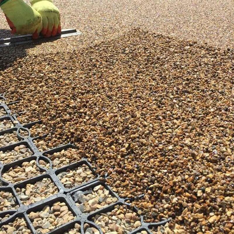 HDPE Plastic Grasrooster voor Grasbestrating Parkeerplaatsen Helling Erosiebestrijding Bodemstabilisatie Grindtegels en Landschapsarchitectuur Plastic Grasrooster